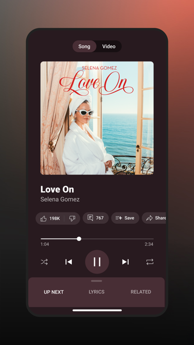 YouTube Music 截图 1