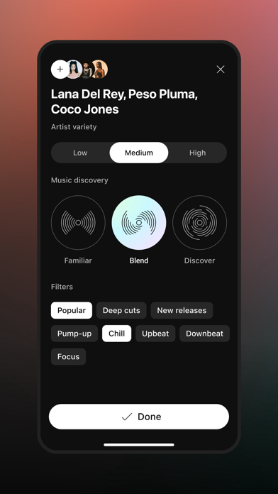 YouTube Music 截图 2