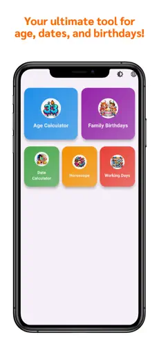 日期年龄计算器 截图 1