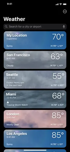 Weather 截图 1