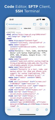 Textastic 截图 1