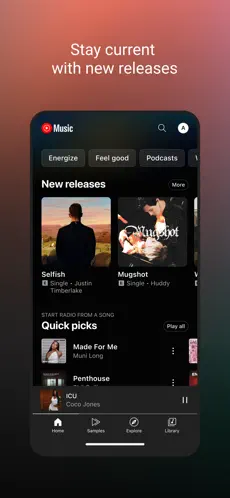 YouTube Music 截图 2