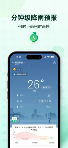 彩云天气_解锁会员 截图 1